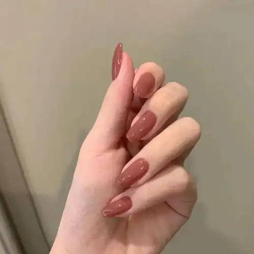 单色美甲黑皮超友好超显白