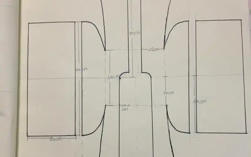 【小乔汉服自制】汉服大袖衫打版制作超详细讲解