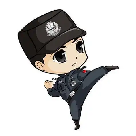 特警头像图片帅气男警察图片头像卡通头像男图片真人特警警察头像霸气