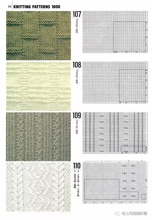【编织书】棒针花样1000种(1)