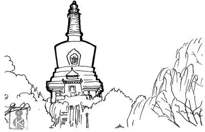 白塔下埋伏着大炮