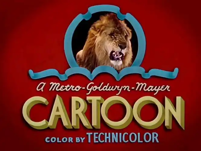 米高梅动画男子萌萌哒博物馆片头曲狮子(1952-1954年作)color by