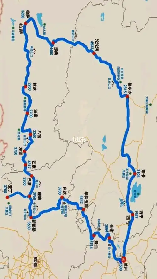 2020自驾西藏第一次进藏建议川进青出