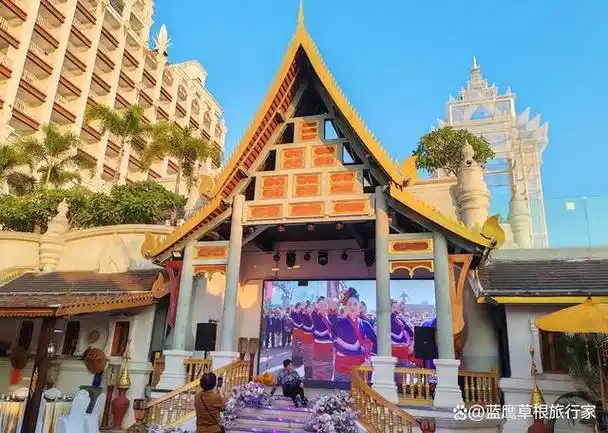 美丽的西双版纳避寒的圣地充满东南亚异域风情