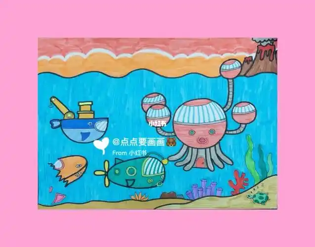 海底小纵队章鱼堡,灯笼鱼艇,蓝鲸艇,虎鲨艇集结来齐,碰上火山爆发之后