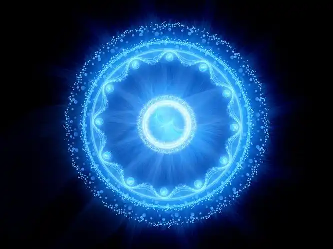 动感梦幻光环背景