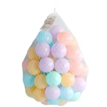 儿童海洋球球池围栏折叠家用帐篷波波球一岁宝宝室内55海洋球150个