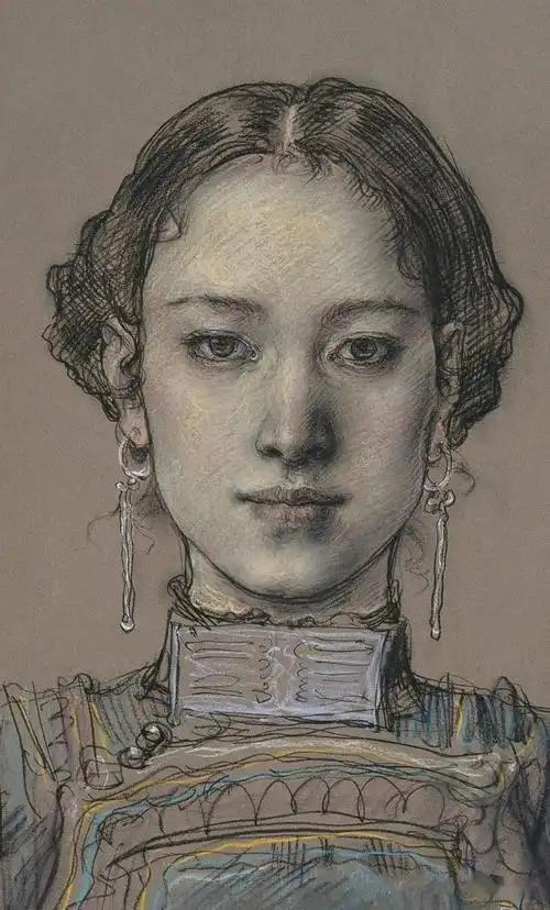 【写生啦】传神写意——庞茂琨人物作品(附最新写生)_油画