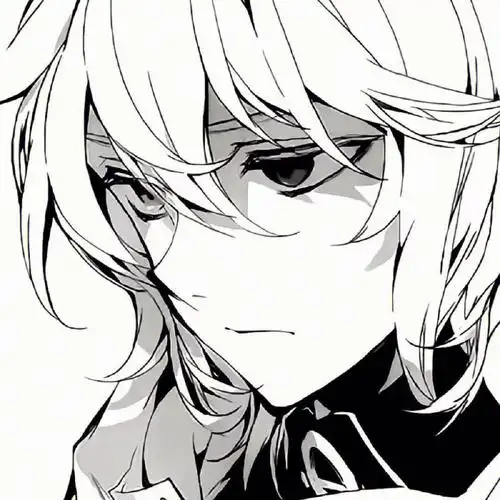 黑白系列动漫男头