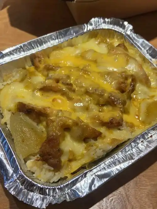 大学城外卖推荐看谁还没有吃这家芝士焗饭