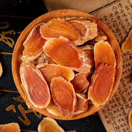 中药红参片100g中药材长白山人参高丽参大片吉林特产100g袋