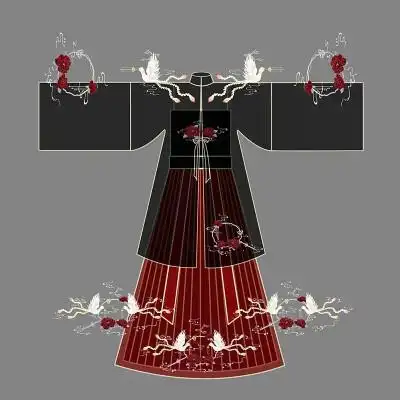 汉服刺绣设计图