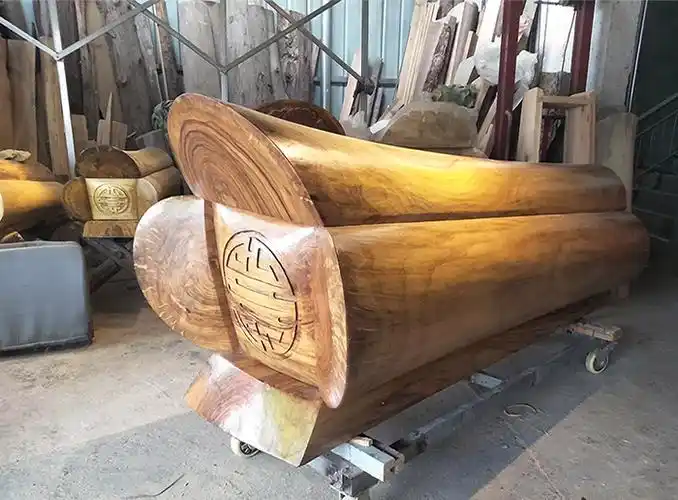 土葬棺材 柳州香柏木土葬大棺材中式寿材实木2米老人葬礼棺木老式男用