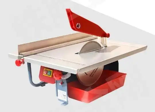 新款多功能小型台锯石材切割机玉石切割机木工台斜切锯送锯片