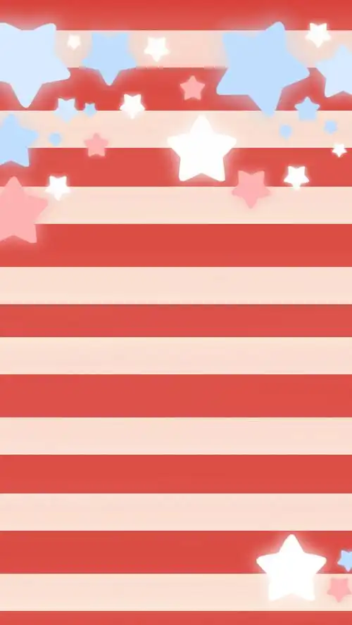 荧光粉嫩星星横条背景