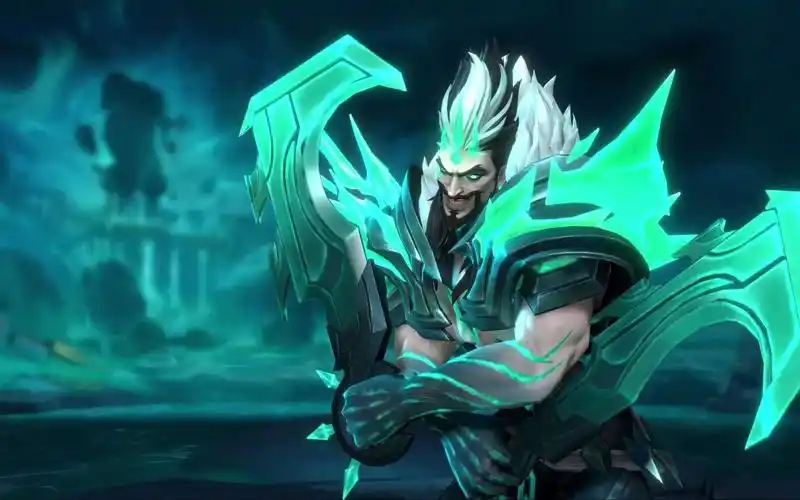 破败军团 德莱文 皮肤视频 - lol英雄联盟手游 ruined draven skin