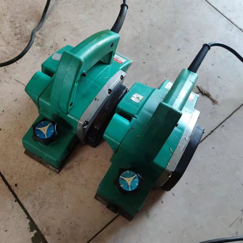 二手东成电刨子木工刨子电动家用小型迷你木工刨多功能万用手提刨