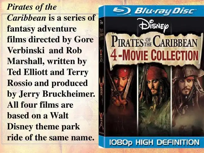 加勒比海盗英文ppt