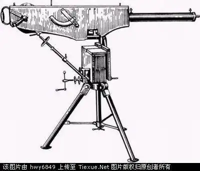 mg3重机枪简笔画