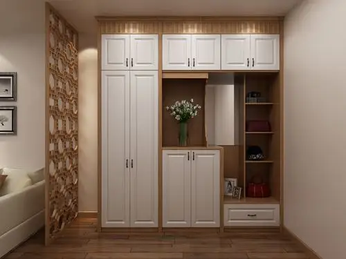 美洛士定制家具图片时尚简欧客厅酒柜衣柜图片