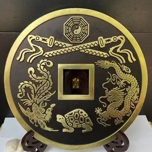 镇宅之宝大铜钱家居风水图片