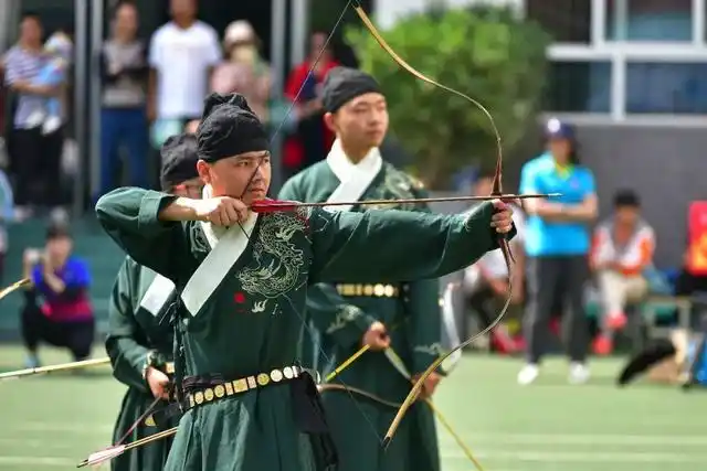 古风满满的射艺锦标赛快来围观~_射箭