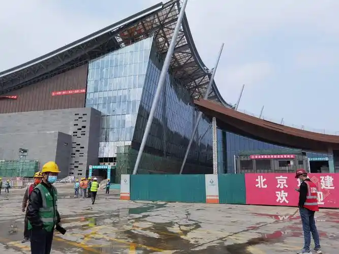 首都博物馆东馆已全面进入装修阶段.