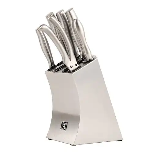 德国双立人(zwilling)全钢刀具七件套装不锈钢菜刀厨房家用厨具组合