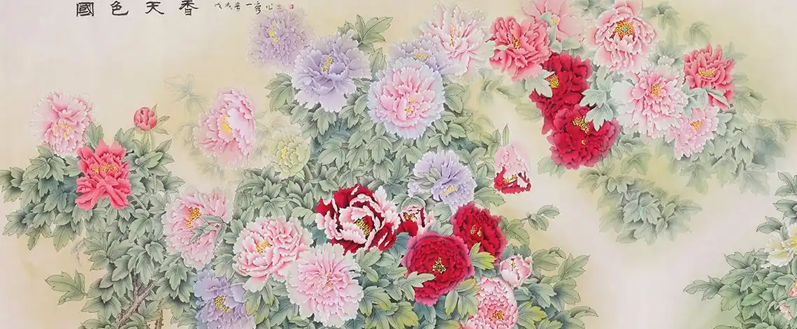 客厅适合挂什么画最好,客厅装饰画首选国画花鸟画