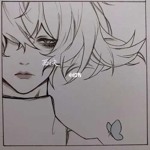 马克笔手绘光遇平菇教程