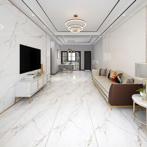 简约通体大理石瓷砖地砖750x1500客厅大板防滑地板砖连纹背景墙砖