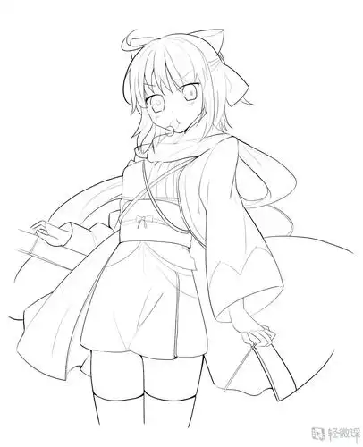 作业:动漫线稿零基础入门学习之主线与辅线的画法练习 - rh-11-065