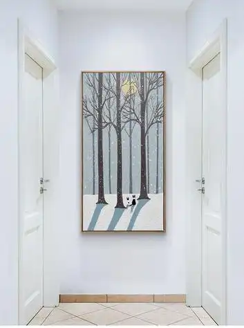 沙发背景墙壁现代挂画油画北欧风格装饰画抽象沙发背景墙壁画轻奢现代