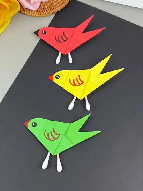 一起来折小鸟吧