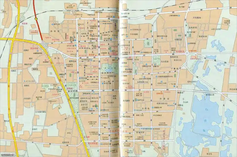 北京市昌平新城地图高清版_北京区县地图集地图库_地图窝