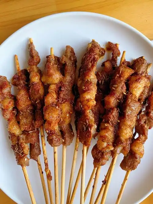 自制烤箱版烤羊肉串92巨简单又好吃