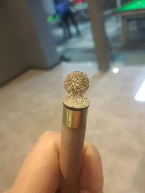 超级斩皮头小麦皮头极光绝精品小头杆台球杆蓝钻卡姆阿塔大头斩闯牌中