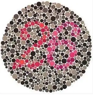 6张色盲检验图司机朋友你们都能看出来吗