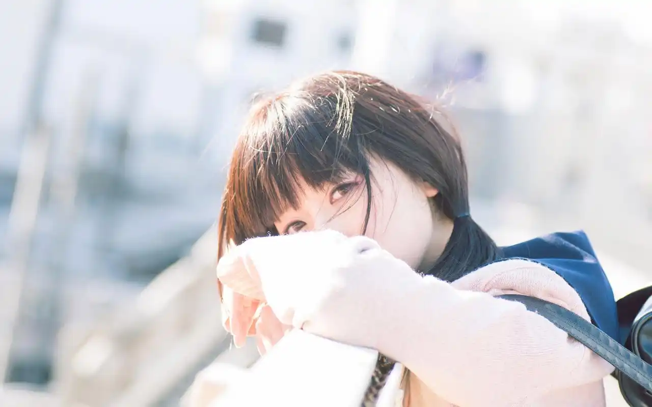 唯美浪漫日系小清新女生电脑桌面壁纸