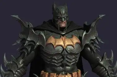 次世代 卡通 黑暗蝙蝠侠 蝙蝠魔 铠甲 战甲 黑化蝙蝠侠 二次元 动漫