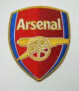 英超阿森纳队徽arsenal 足球刺绣补丁贴电脑绣花布贴背胶logo枪手