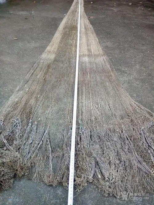 农村收的老渔网