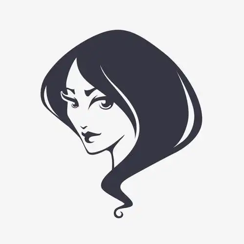 美女头像素材免抠素材免费下载_觅元素51yuansu.com