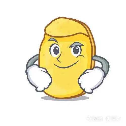 傻笑薯片卡通人物