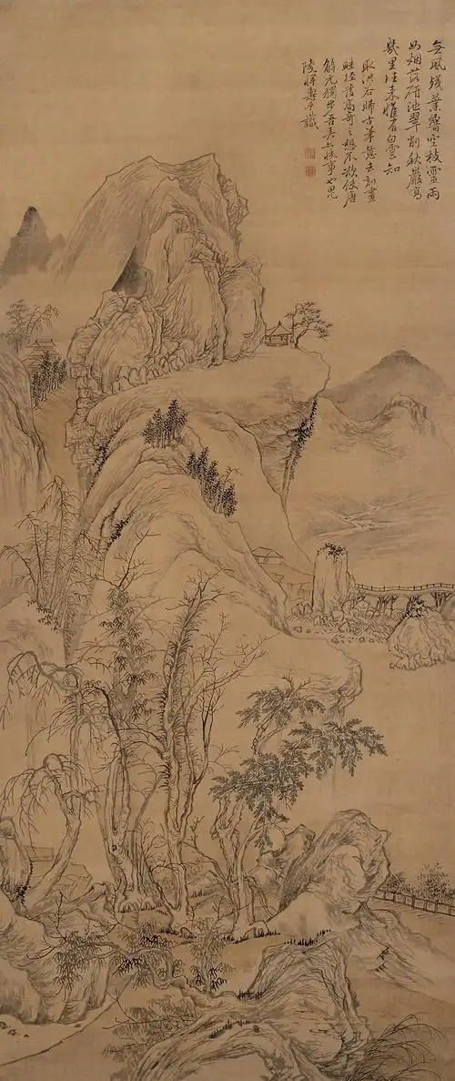 [转载]清恽寿平的山水