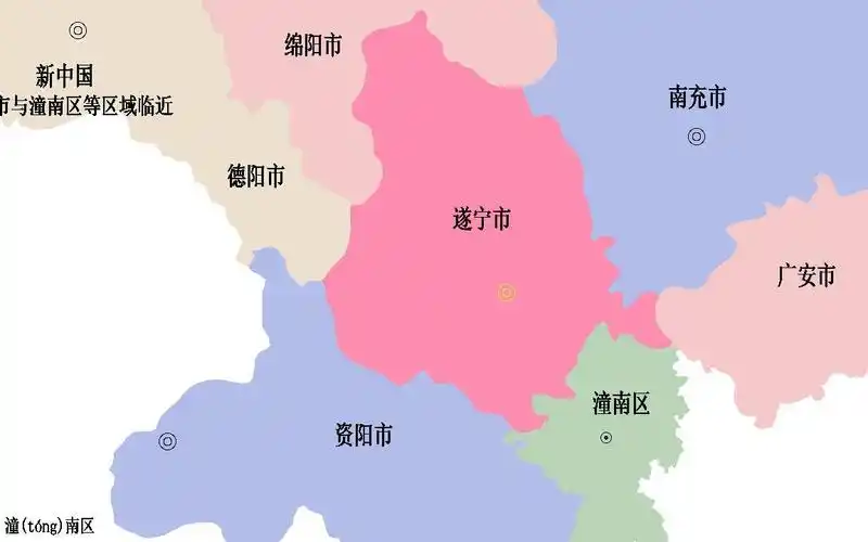 四川·遂宁-历史沿革-地图动画