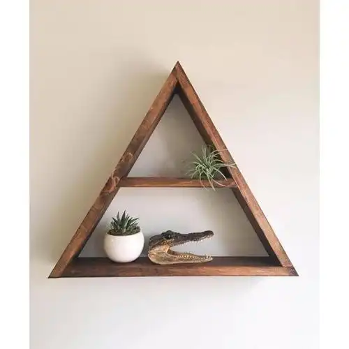 用三角的稳定道出对物件的"绝对守护" triangle shelf 的一份安心