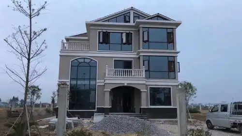 欧宅门窗别墅安装效果