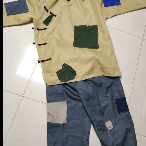 服装乞丐服套装古代丐帮要饭衣服补丁演出服破烂古装搞笑女优惠券