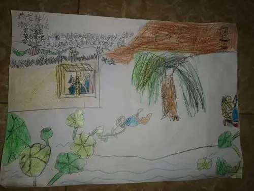 【展示】《清平乐村居》图配诗